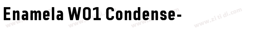 Enamela W01 Condense字体转换